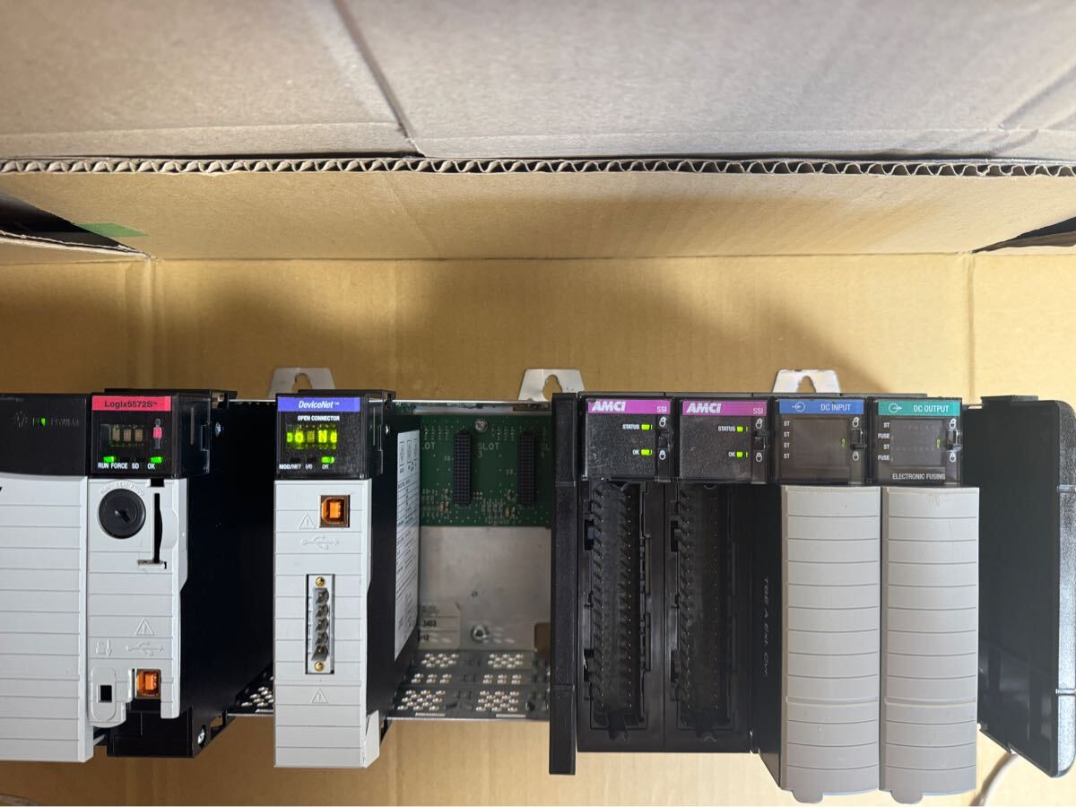 Allen-Bradley 1756-PA72 Power Supply 1756-L72S Controller DNB IB32 OB16E AMCI-7264 Module [u1208808121]