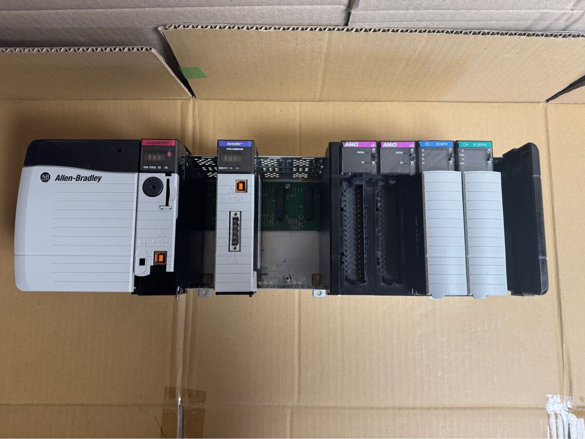 Allen-Bradley 1756-PA72 Power Supply 1756-L72S Controller DNB IB32 OB16E AMCI-7264 Module [u1208808121]