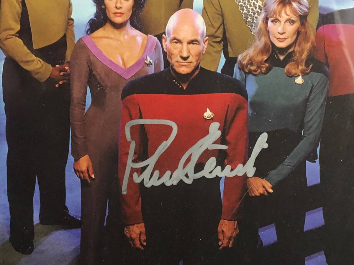 CGC SS Star Trek Next Generation #5 Photo Variant Signed Patrick Stewart [u1209229823]