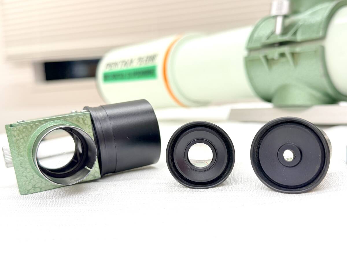 PENTAX 75 EDHF Aluminum Trunk Band Zenith Prism Eyepiece Set [l1209434531]