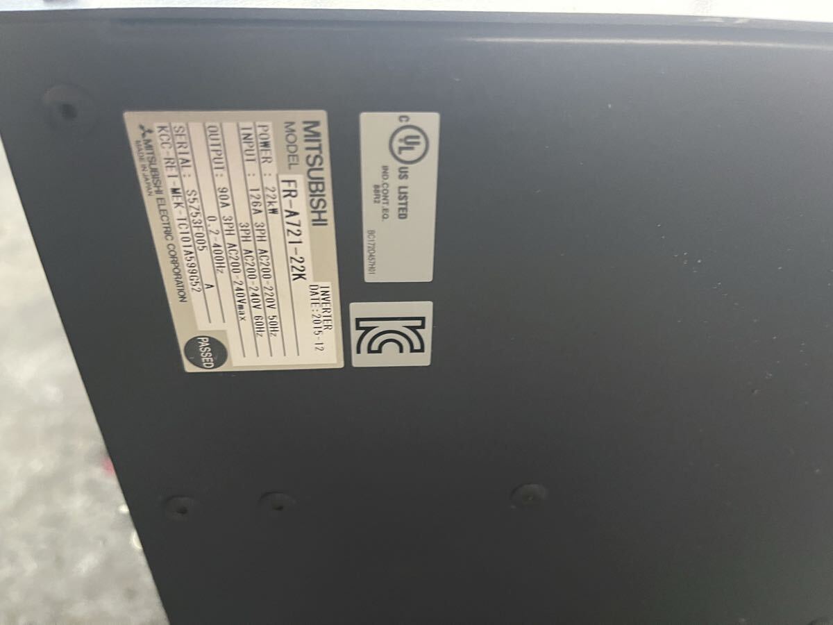 Mitsubishi Electric FR-A721-22K Inverter [c1209564126]