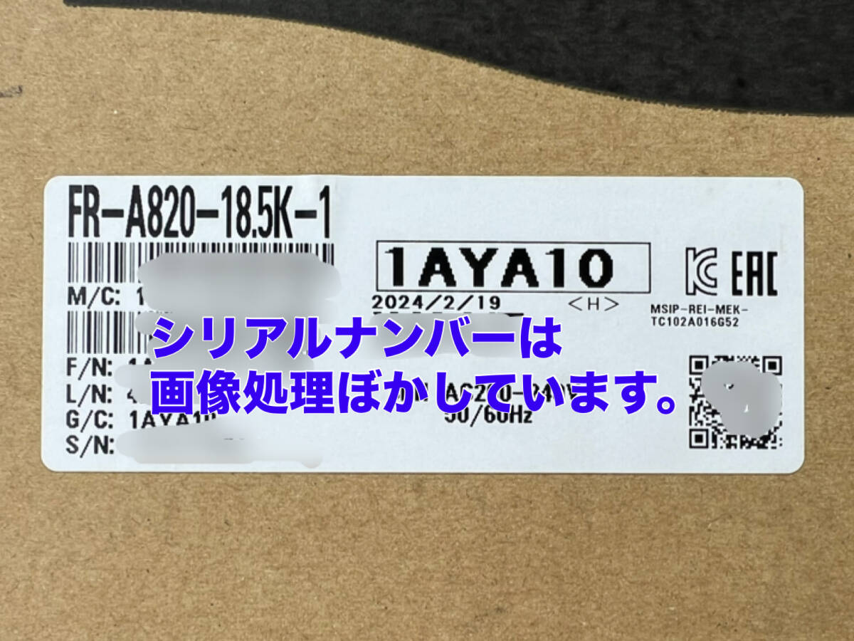Mitsubishi Electric FR-A820-18.5K-1 Product [d1209583957]