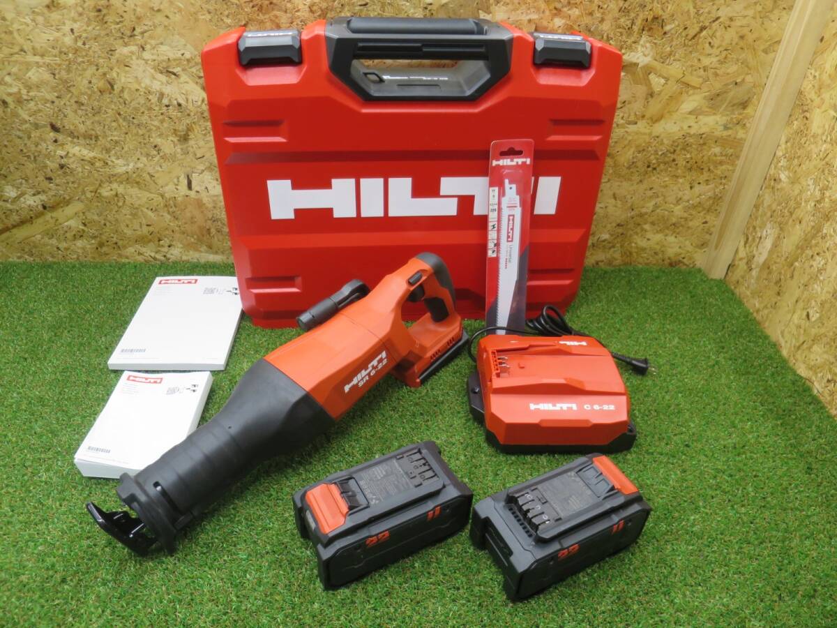 HILTI NURON SR 6-22 Rechargeable Reciprocating Saw [e1209588968]