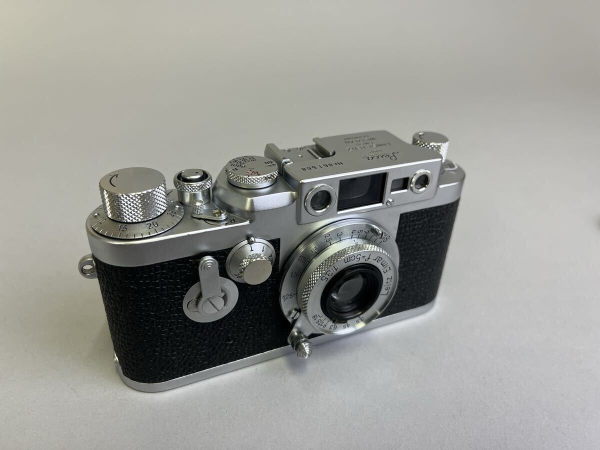 [Good Condition] Leica Ⅲg 3G Barnack Lens Leitz Elmar f=5cm 1:3.5 Leitz Elmar [b1209784965]