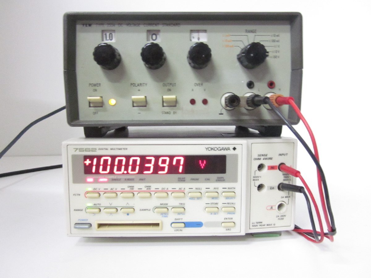 Yokogawa Electric 756201-C-1 Multimeter Digital 6.5 Digits 4-Wire Resistance Measurement [v1209913254]