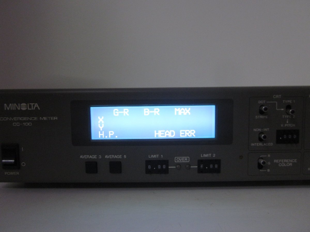 Konica Minolta CC-100 CRT Convergence Meter [w1209873039]