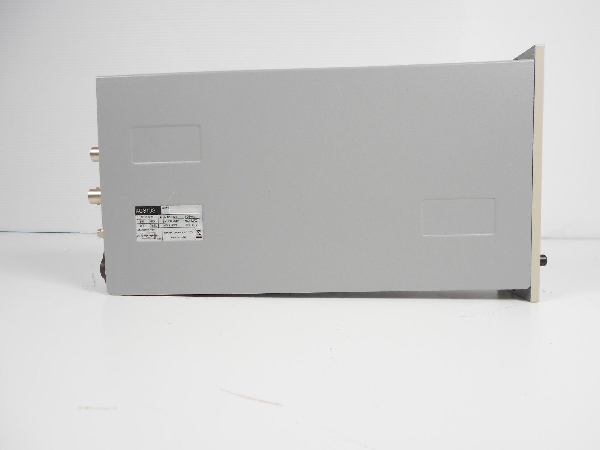 Nippon Avionics AG3103 Charge Amplifier Noise Measuring Instrument Vibration Measuring Instrument Dust Measuring Instrument [t1209873417]