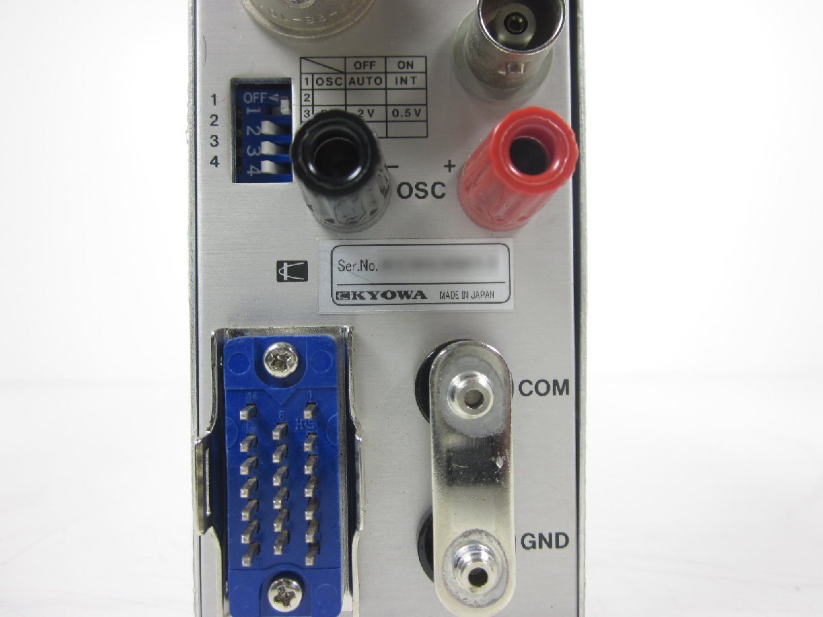 KYOWA DPM-711B Strain Amplifier Signal Conditioner 1ch [j1209888361]