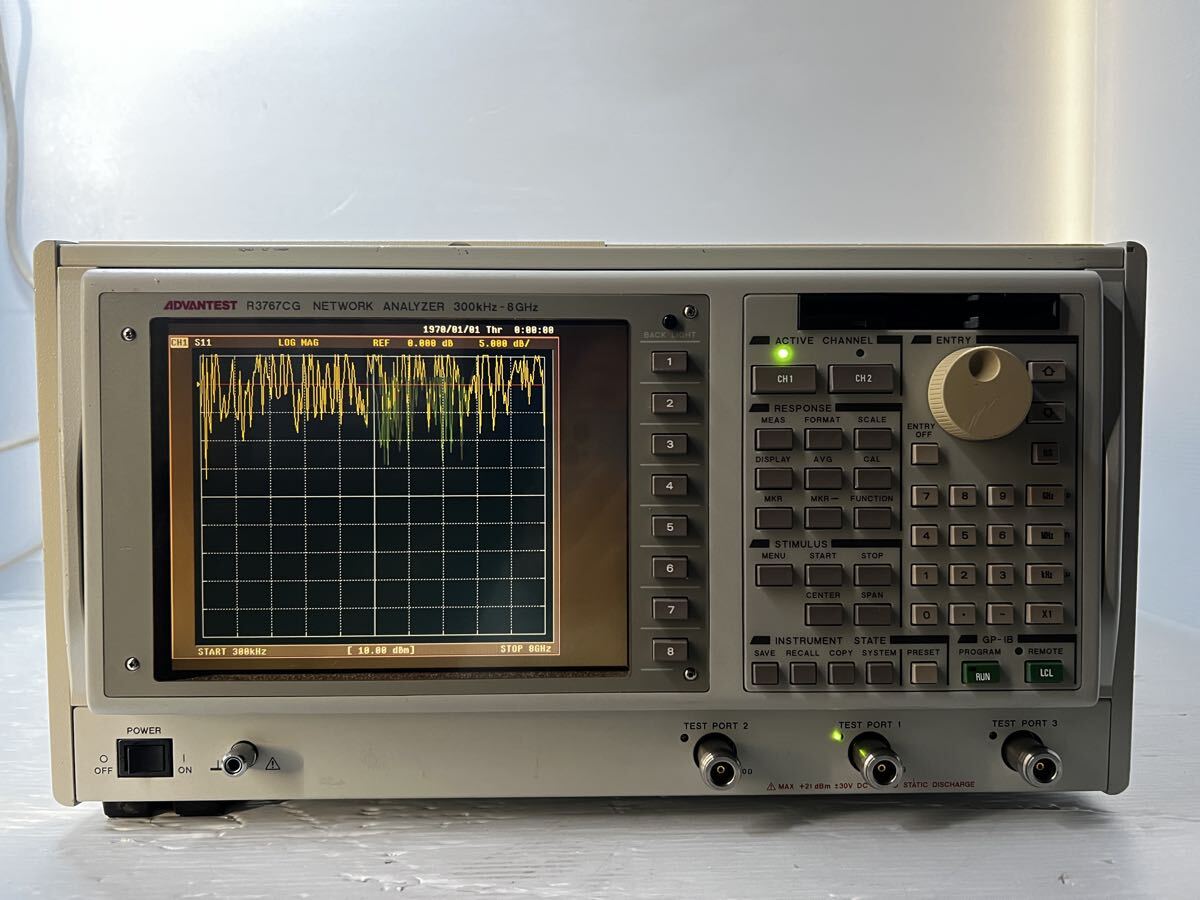 Advantest R3767CG Network Analyzer 300kHz-8GHz [r1209888851]