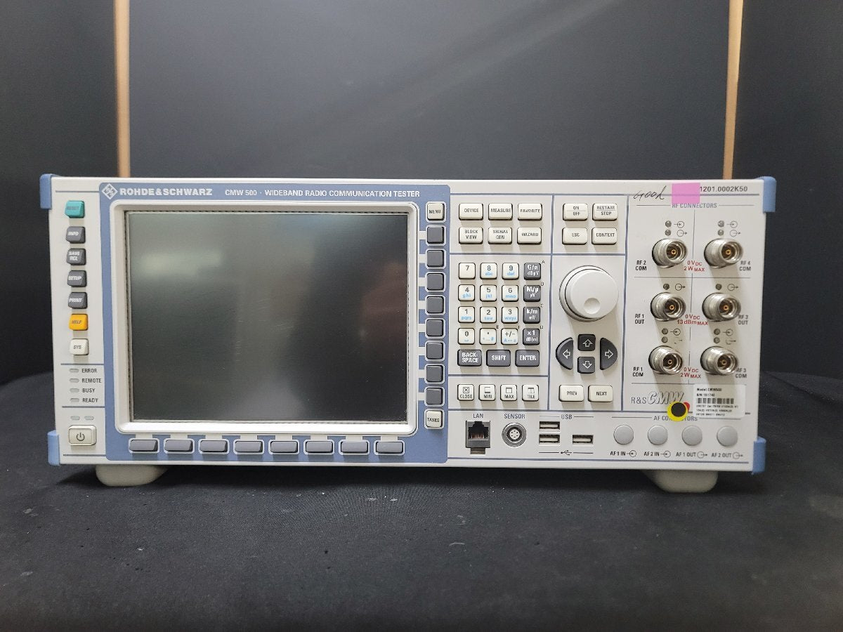 NBC R&S CMW500 Wideband Radio Communication Tester [v1210042010]
