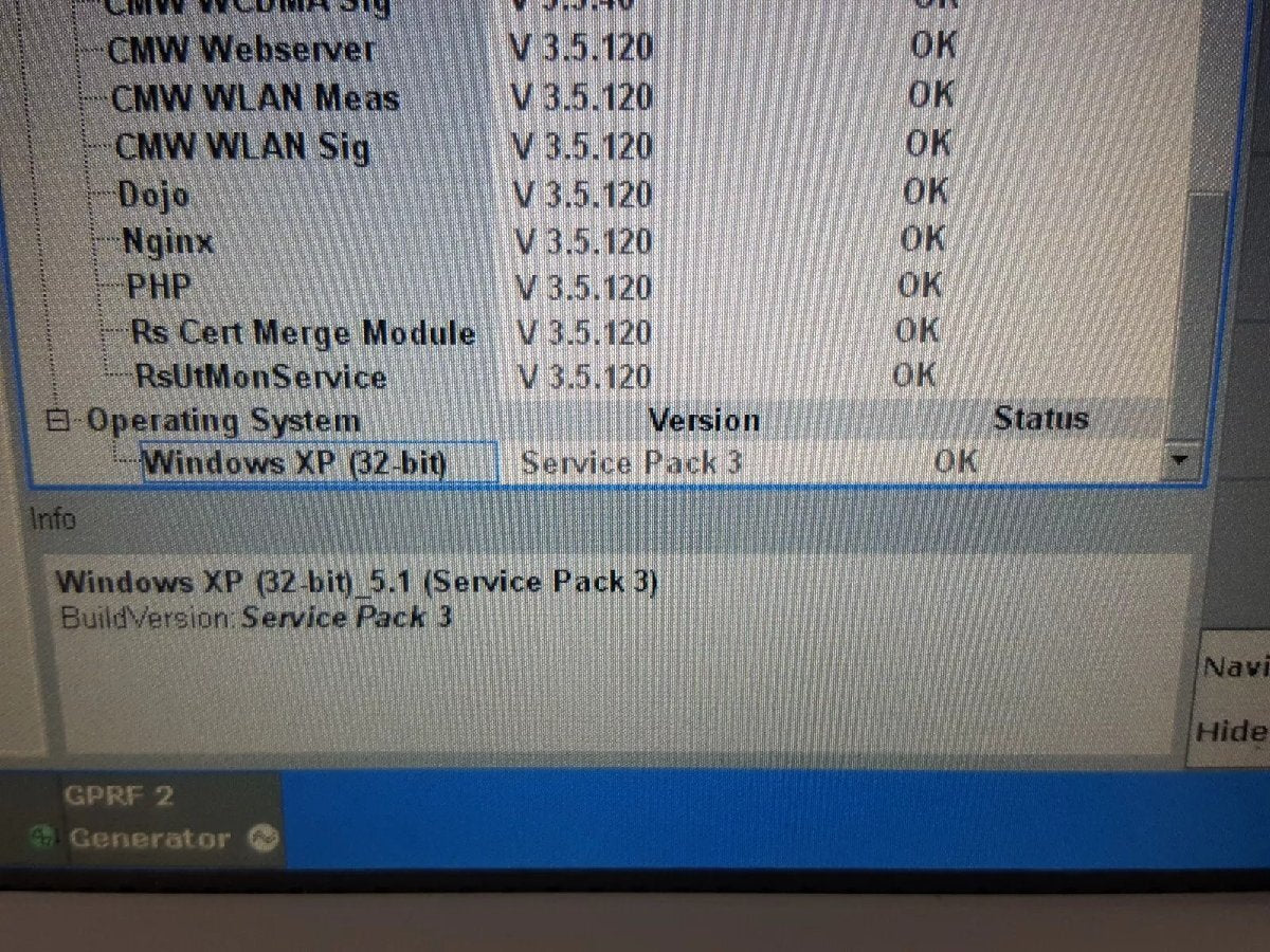 NBC R&S CMW500 Wideband Radio Communication Tester [v1210042010]