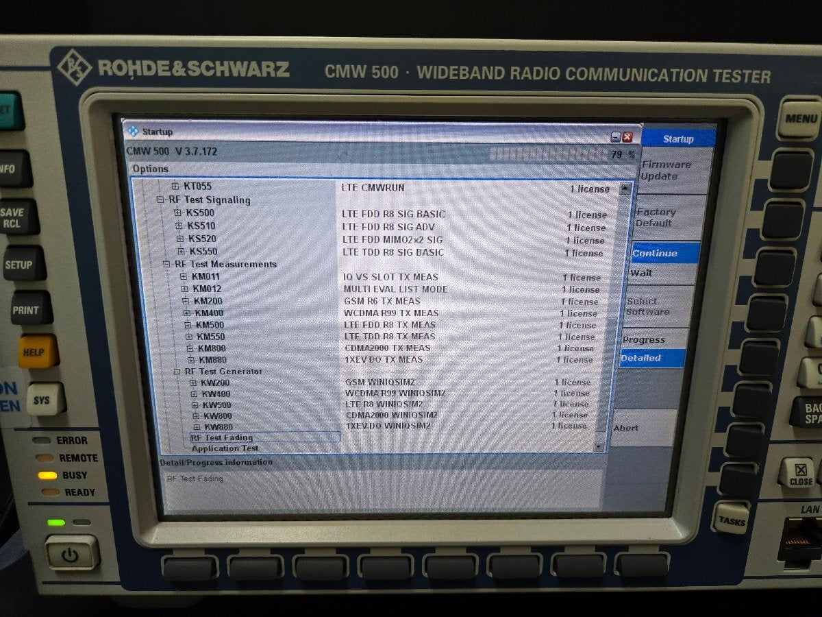 NBC R&S CMW500 Wideband Radio Communication Tester [s1210016173]