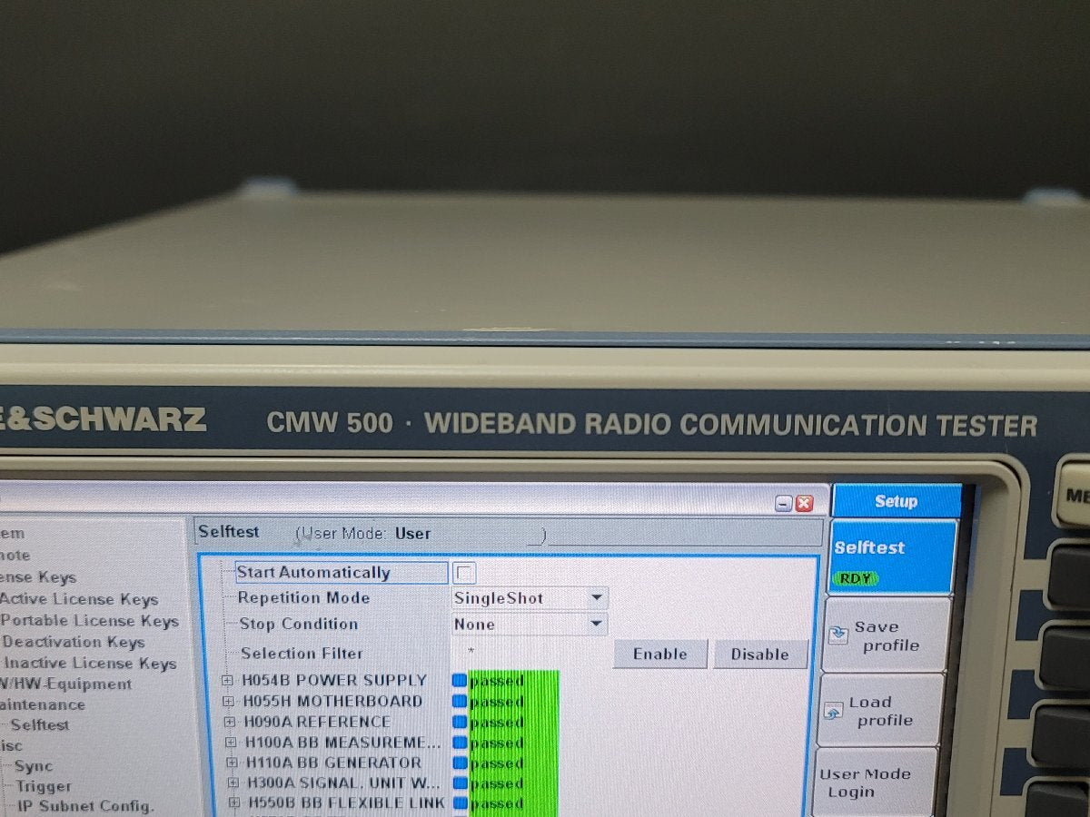 NBC R&S CMW500 Wideband Radio Communication Tester [s1210016173]