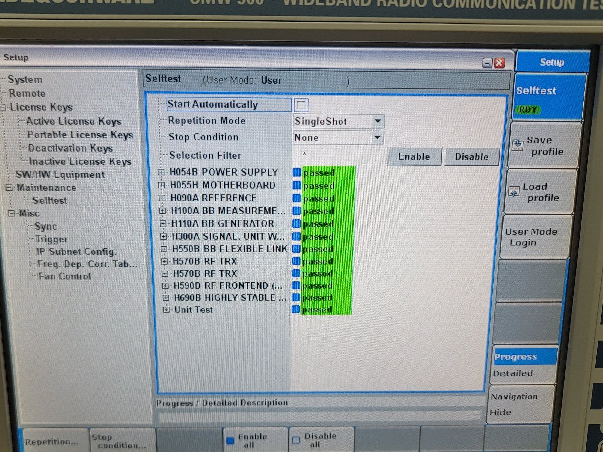 NBC R&S CMW500 Wideband Radio Communication Tester [s1210016173]