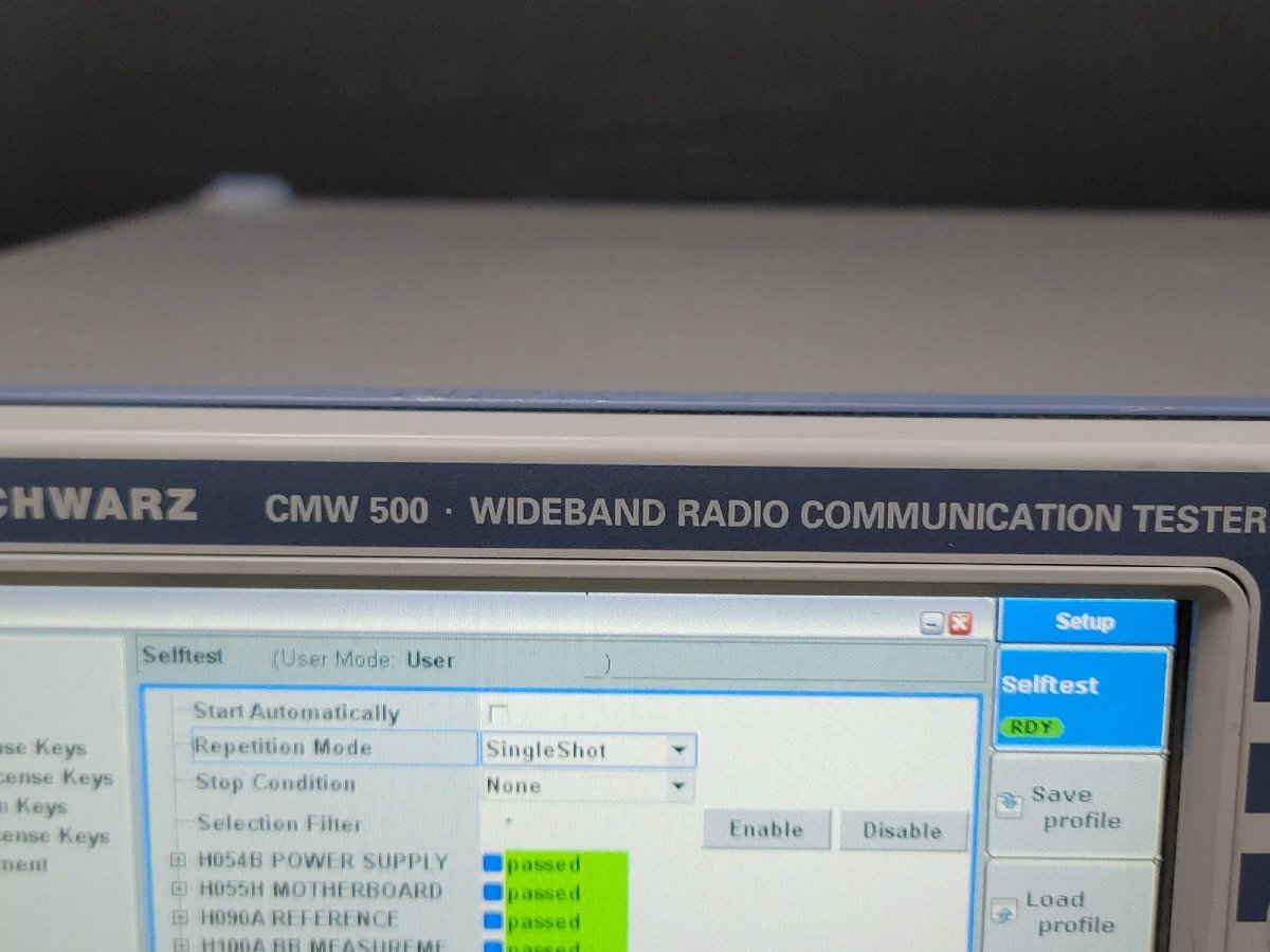 NBC R&S CMW500 Wideband Radio Communication Tester [h1210037013]