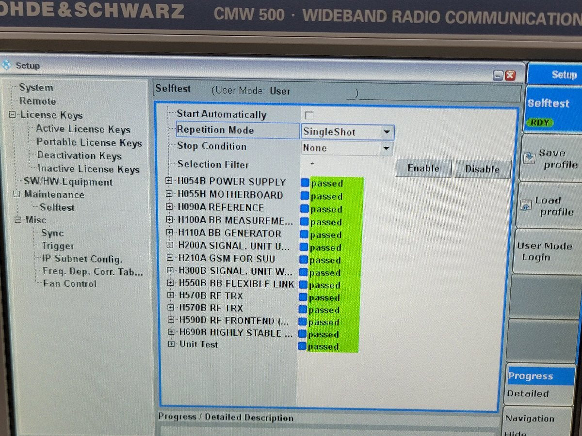 NBC R&S CMW500 Wideband Radio Communication Tester [h1210037013]
