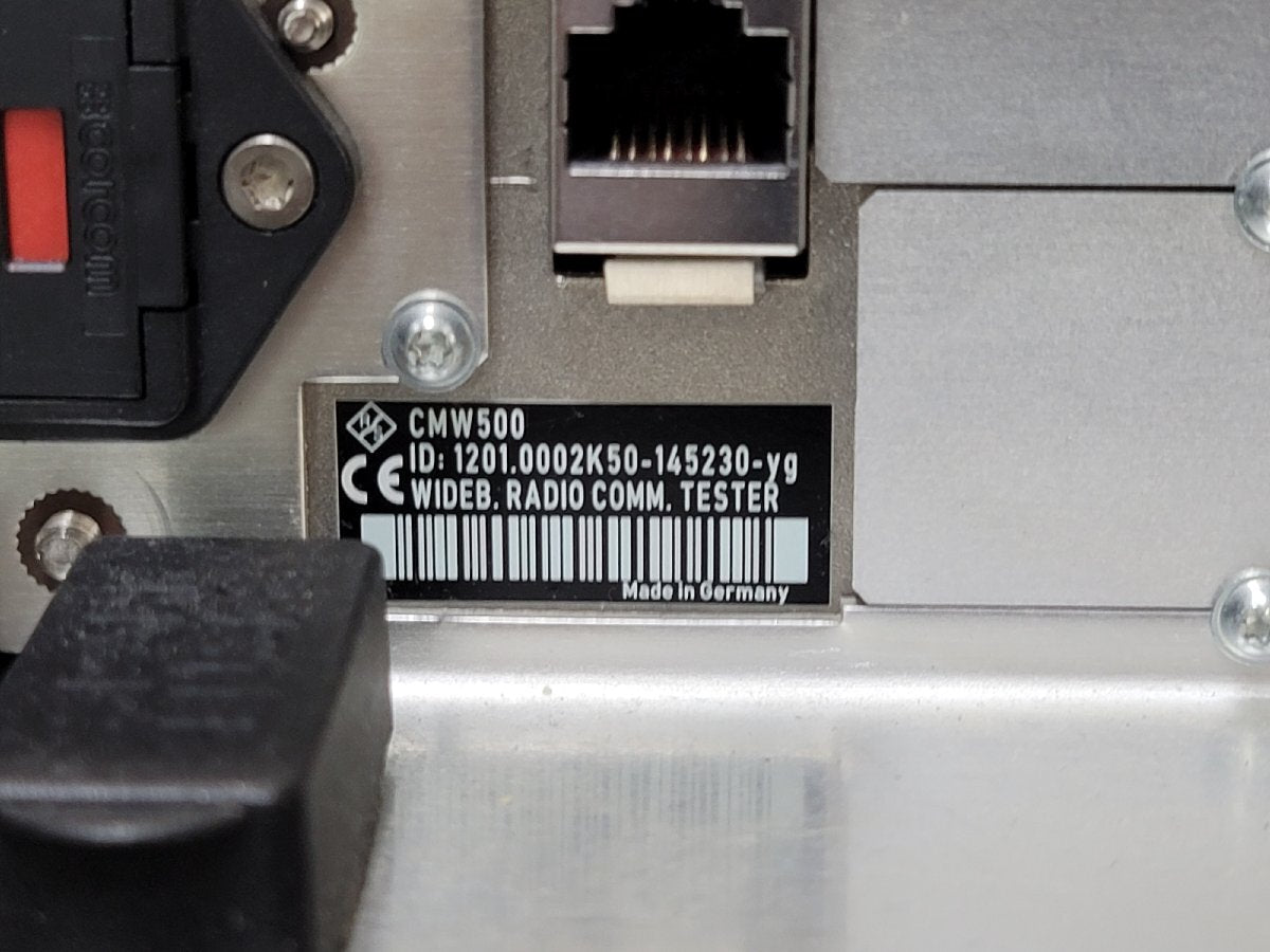 NBC R&S CMW500 Wideband Radio Communication Tester [h1210037013]