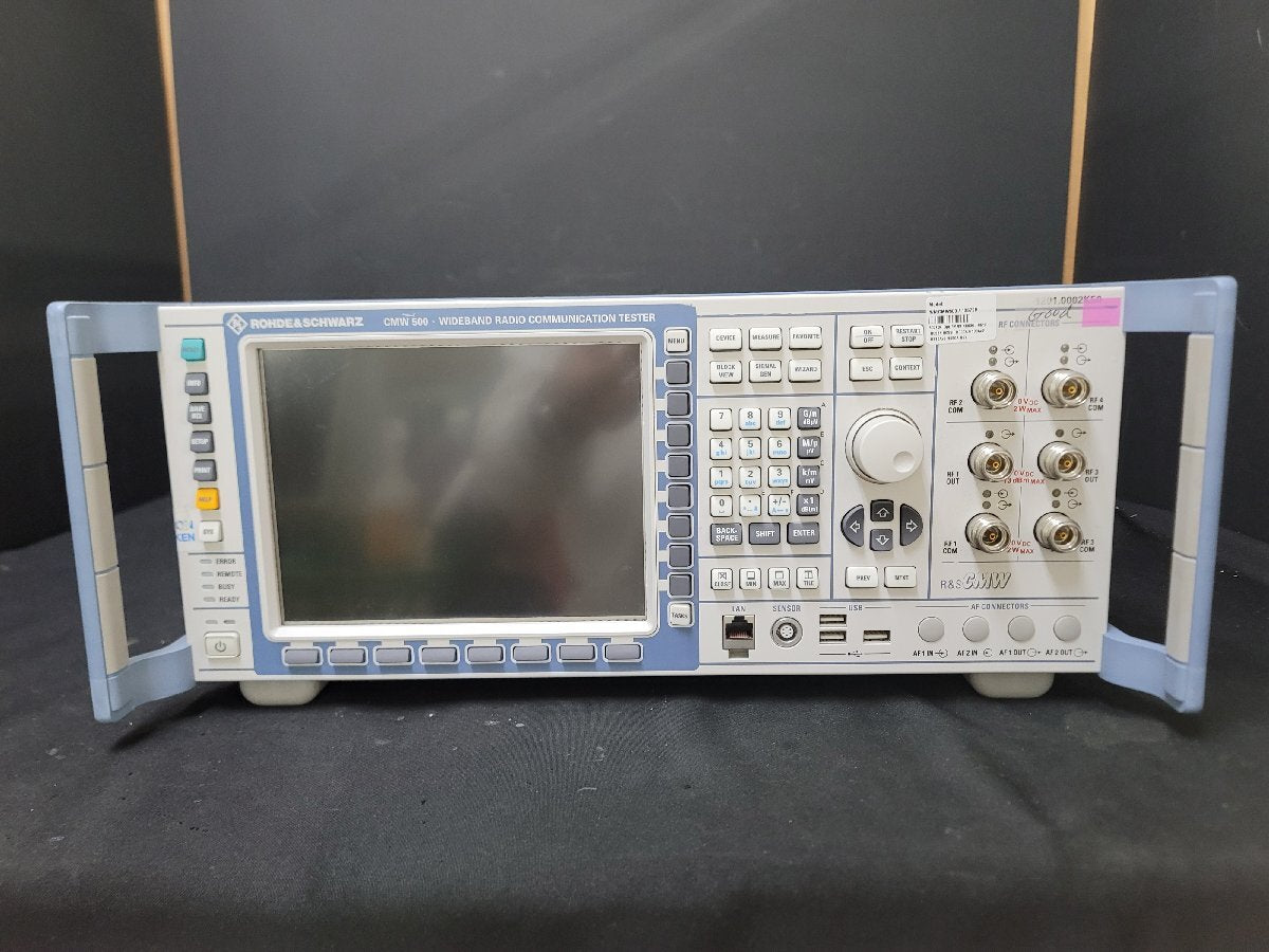 NBC R&S CMW500 Wideband Radio Communication Tester [b1210025468]