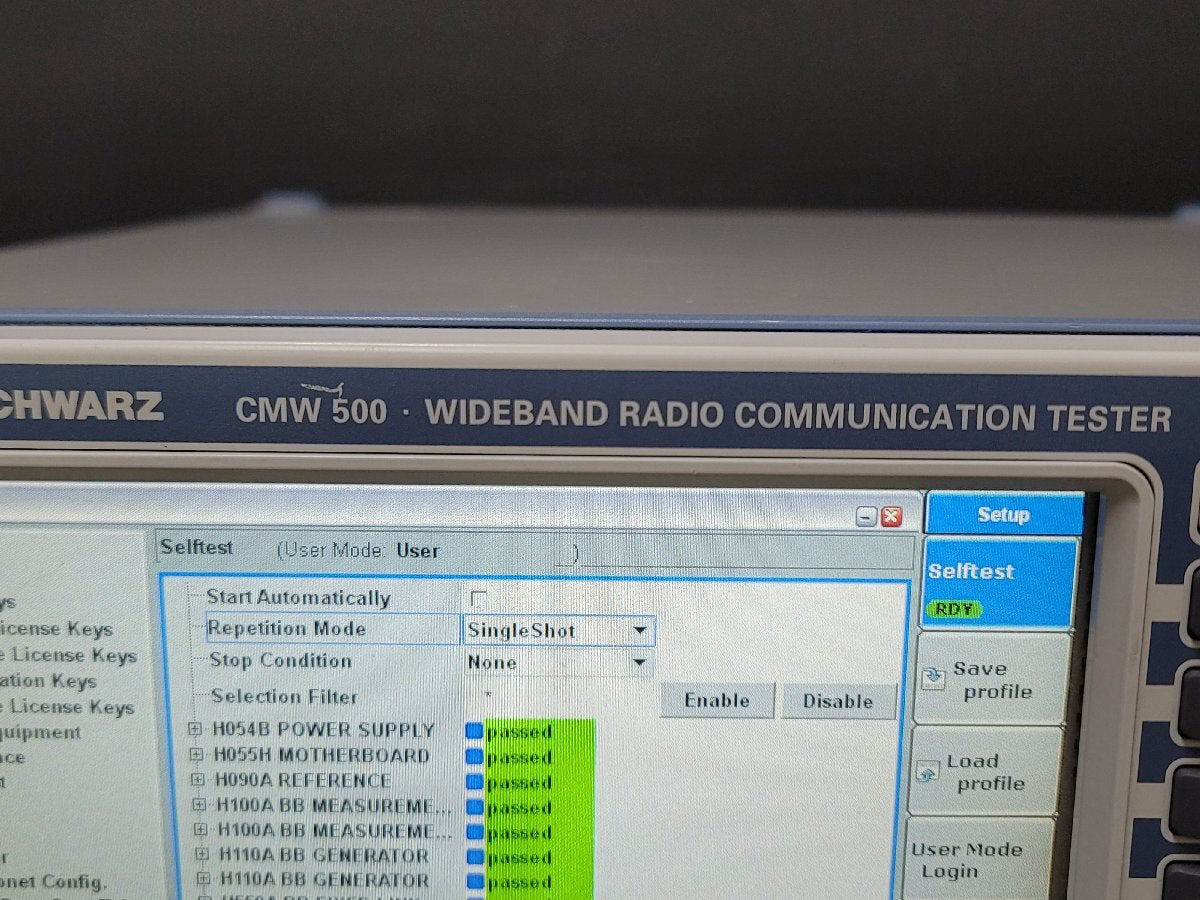 NBC R&S CMW500 Wideband Radio Communication Tester [b1210025468]