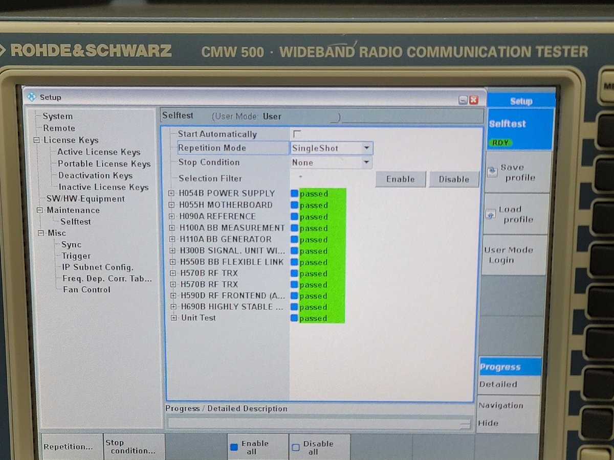 NBC R&S CMW500 Wideband Radio Communication Tester [e1210013730]