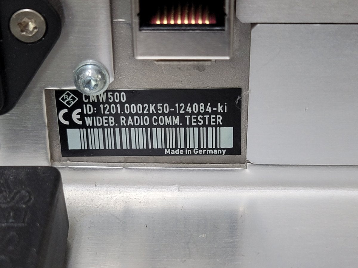 NBC R&S CMW500 Wideband Radio Communication Tester [t1210005992]