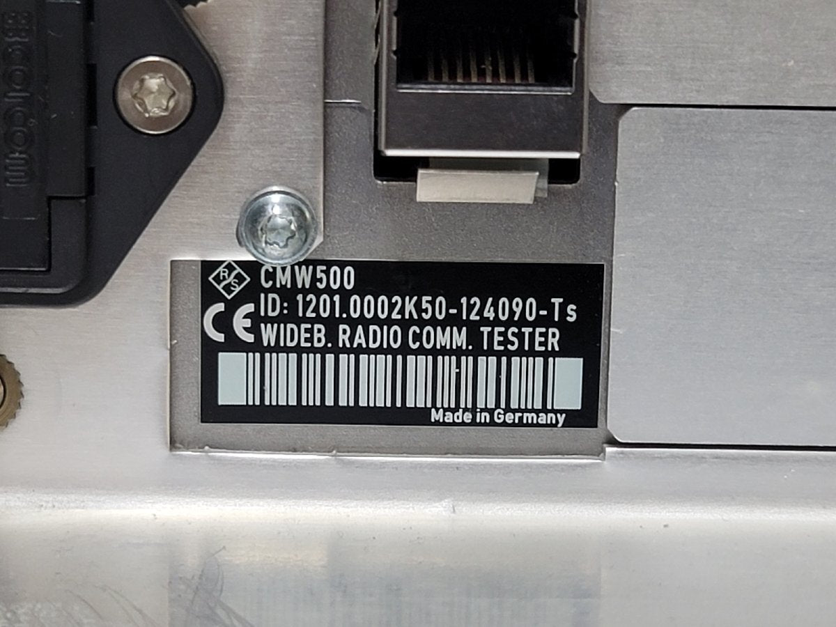 NBC R&S CMW500 Wideband Radio Communication Tester [r1210018001]