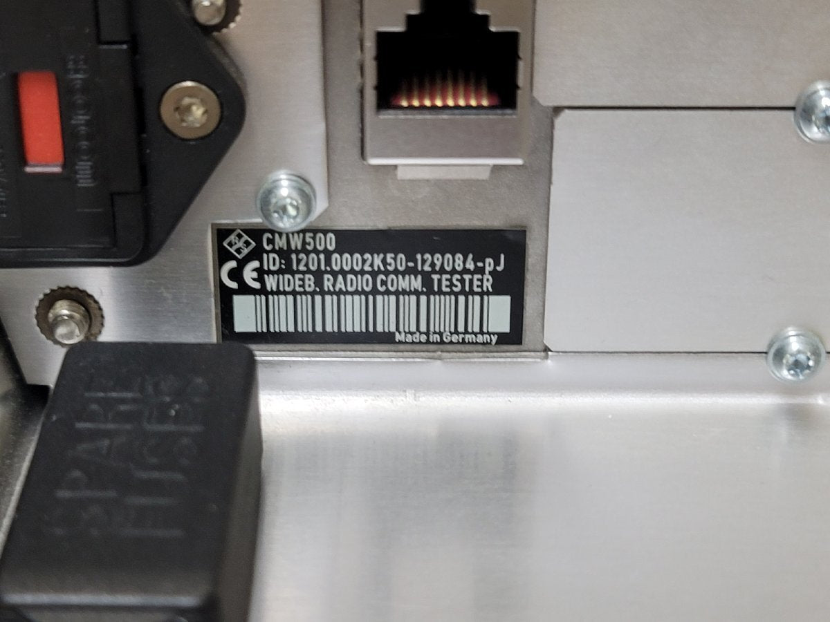 NBC R&S CMW500 Wideband Radio Communication Tester [t1210026953]