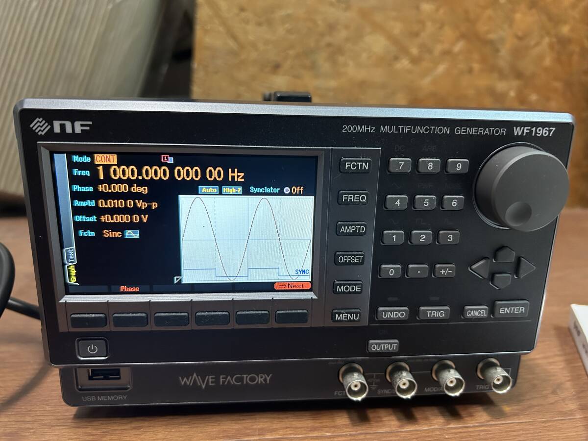 NF WF1967 Multi-Function Generator 200MHz 1 Channel [s1210036814]