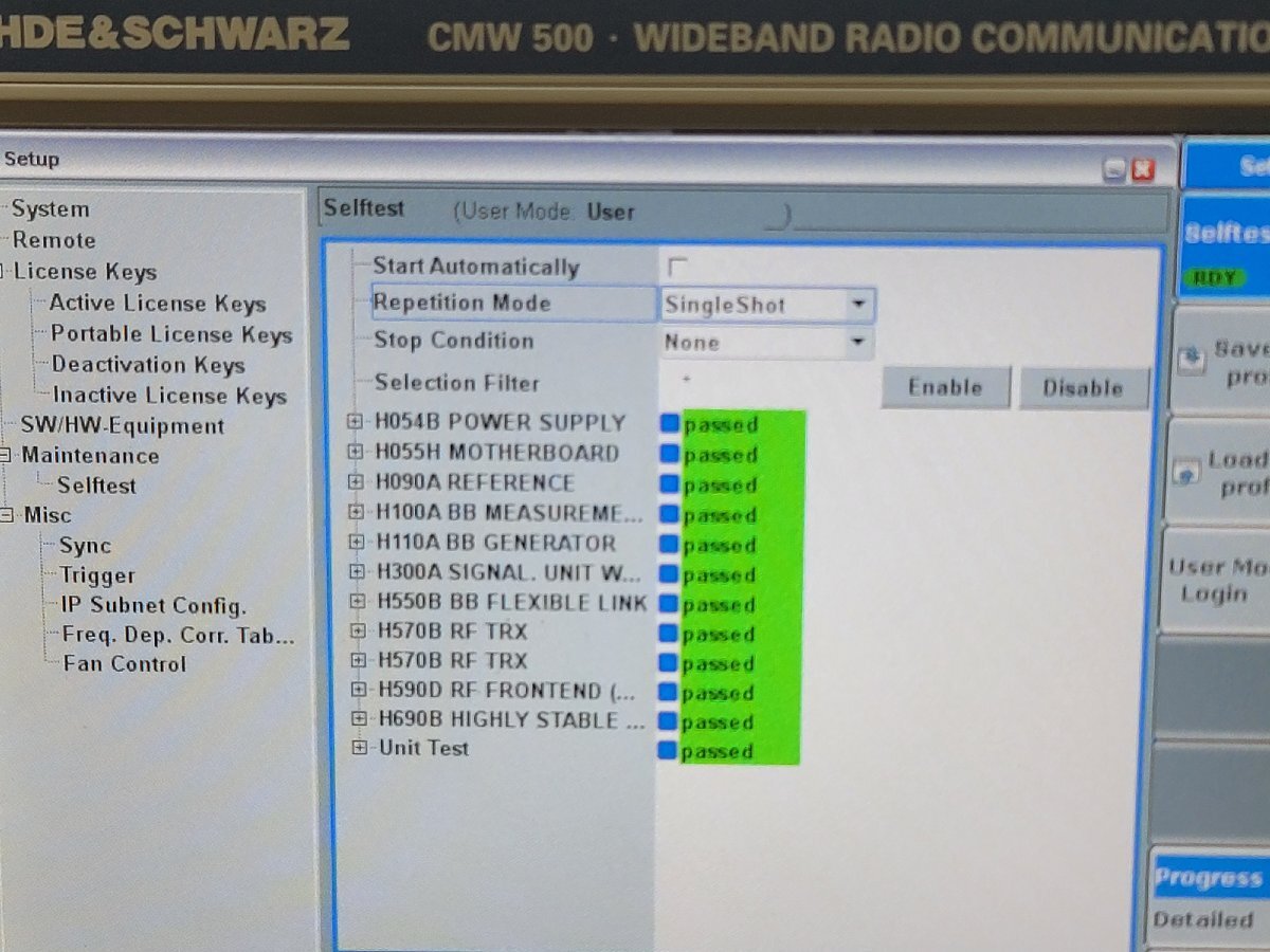 NBC R&S CMW500 Wideband Radio Communication Tester [j1210037768]