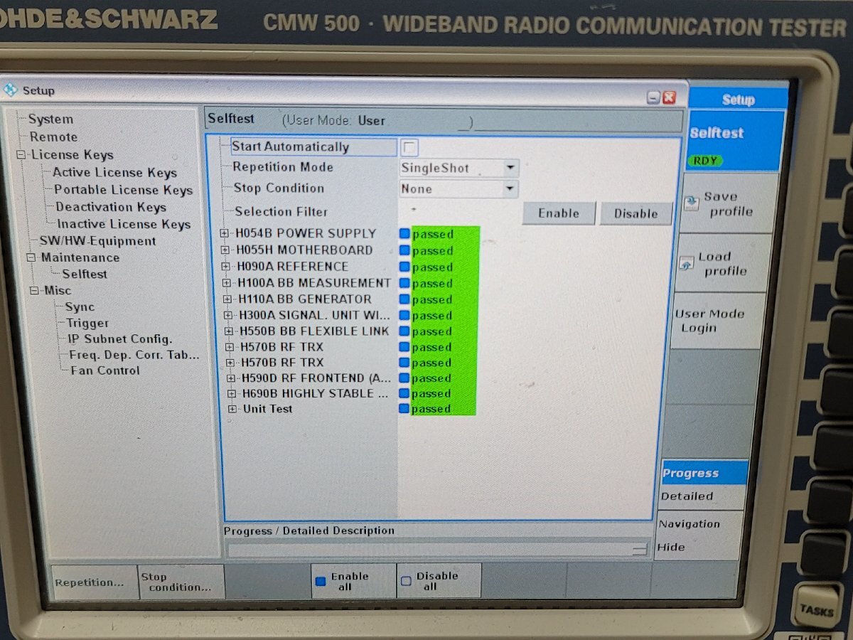 NBC R&S CMW500 Wideband Radio Communication Tester [d1210032891]
