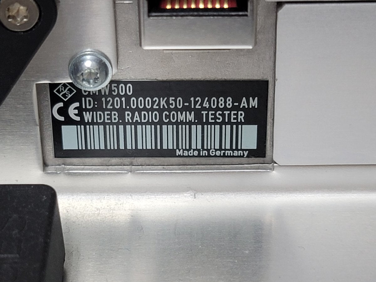 NBC R&S CMW500 Wideband Radio Communication Tester [d1210032891]
