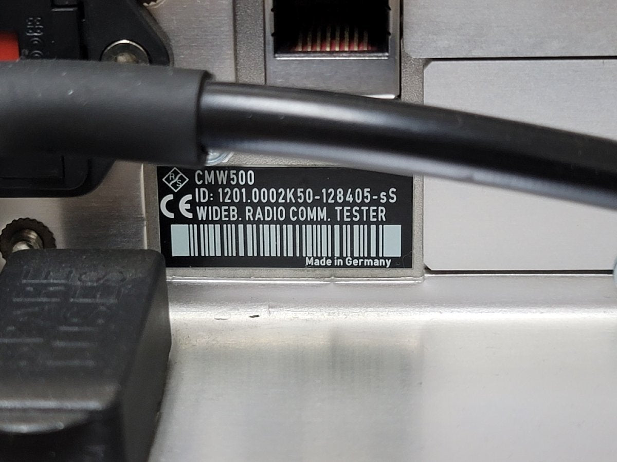 NBC R&S CMW500 Wideband Radio Communication Tester [n1210035802]