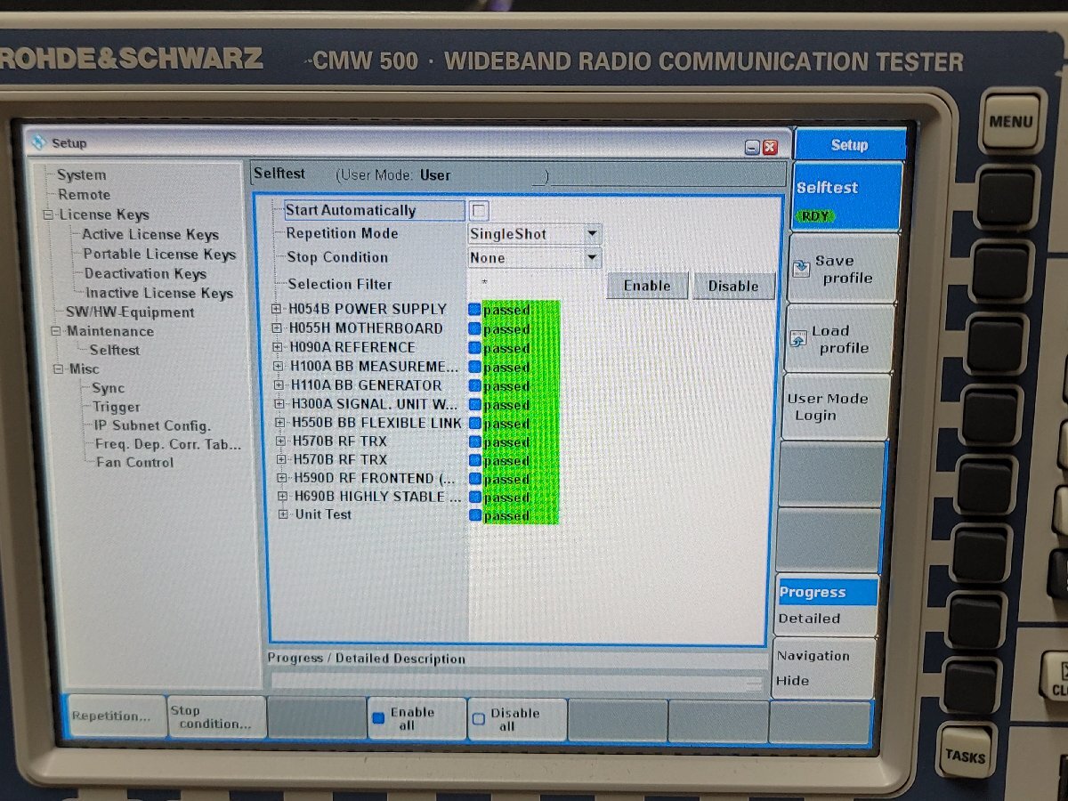 NBC R&S CMW500 Wideband Radio Communication Tester [n1210035802]