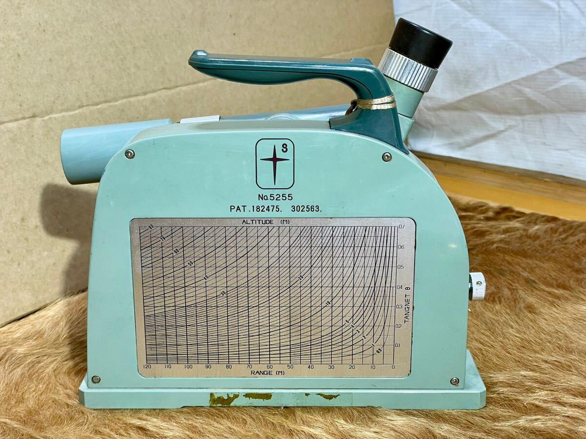 Nansei Keiki No.5255 Stadometer Distance Measurement Instrument Optical Measuring Vintage Surveying [m1211312407]