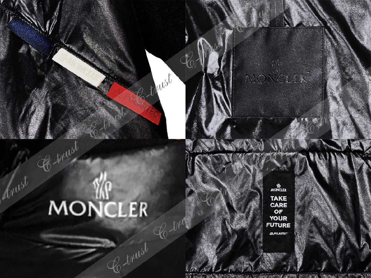 MONCLER K409-1 POLARTEC VITARI Blouson Collaboration Logo Black [r1211551521]