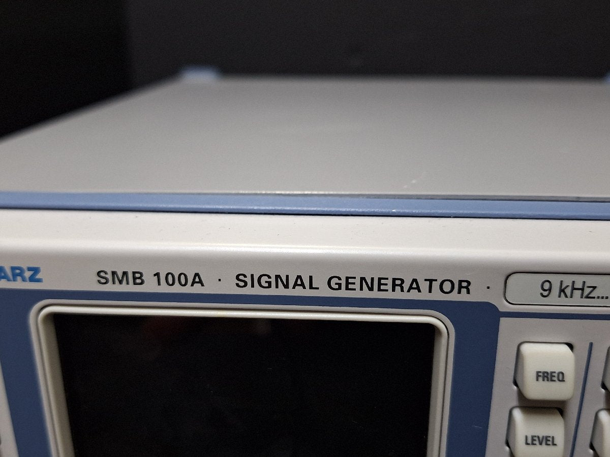 NBC R&S SMB100A RF Microwave Signal Generator 9kHz 3.2GHz Opt B103 K22 K23 [m1211751875]
