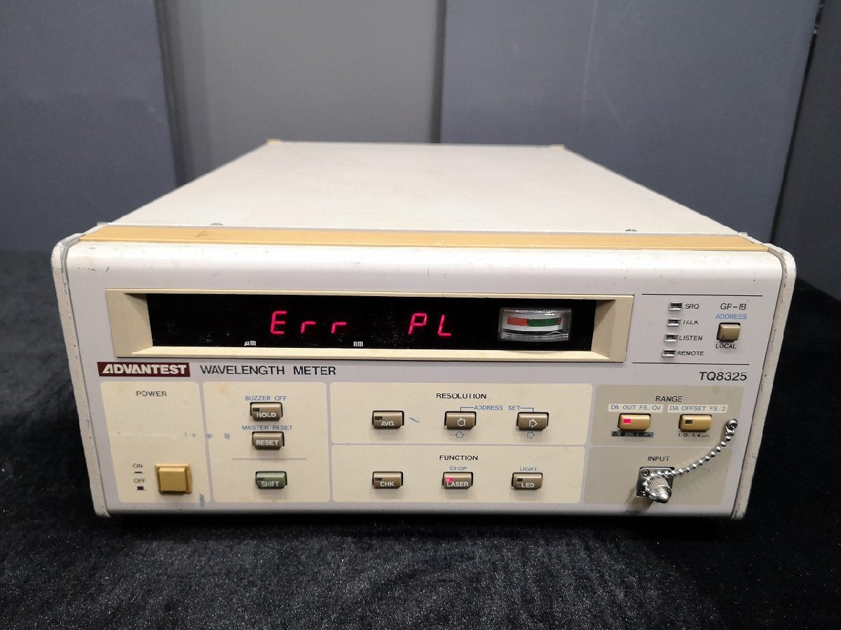 Advantest TQ8325 Digital Optical Wavelength Meter [r1211756724]