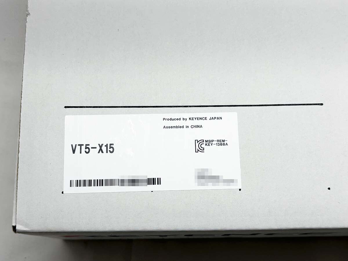 ★Unused KEYENCE VT5-X15 15-inch color touch panel display KEYENCE H3 [n1211756247]