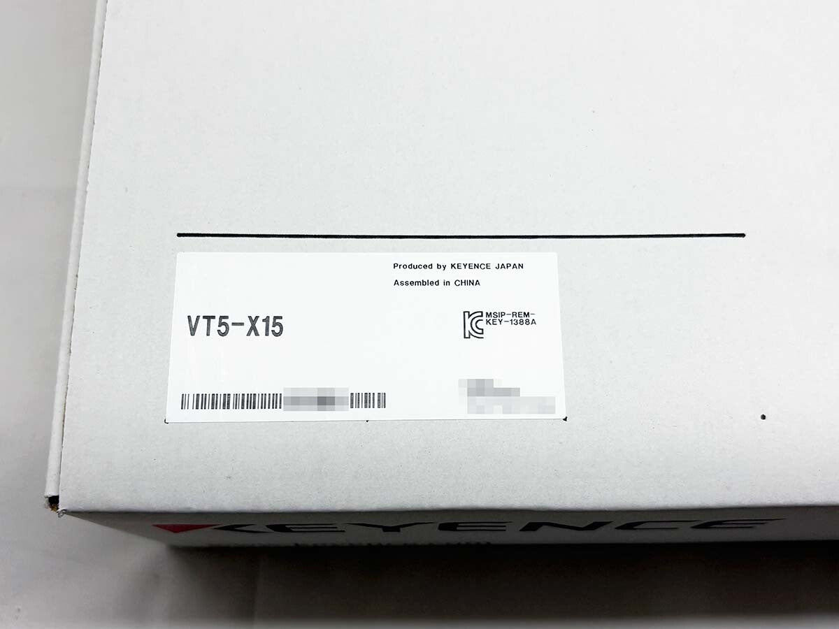 ★Unused KEYENCE VT5-X15 15-inch color touch panel display KEYENCE H2 [n1211760375]