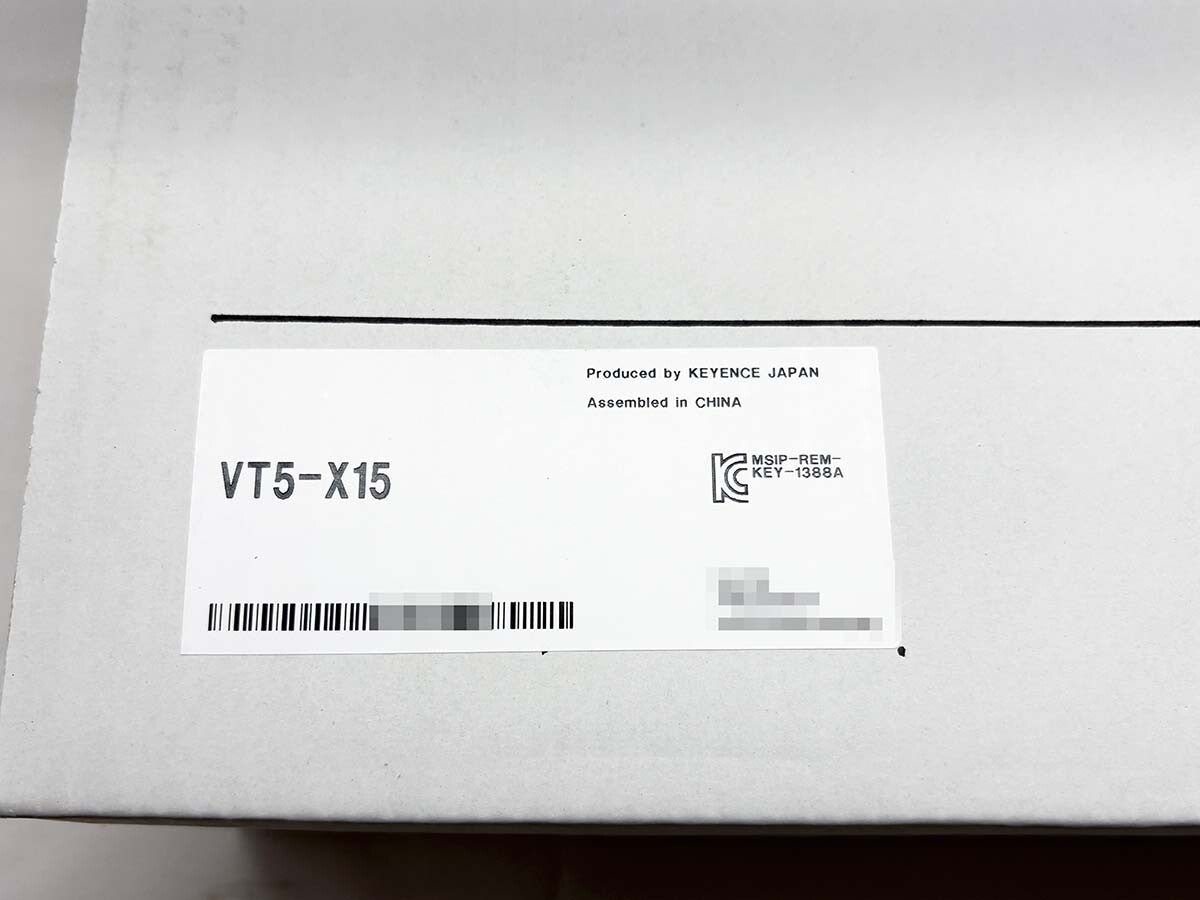 ★Unused KEYENCE VT5-X15 15-inch color touch panel display KEYENCE H1 [f1211764601]