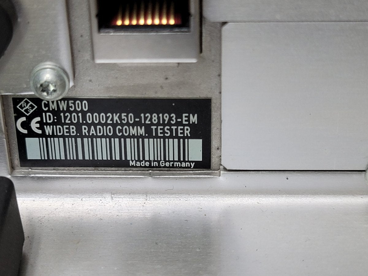 NBC R&S CMW500 Wideband Radio Communication Tester [q1211769818]