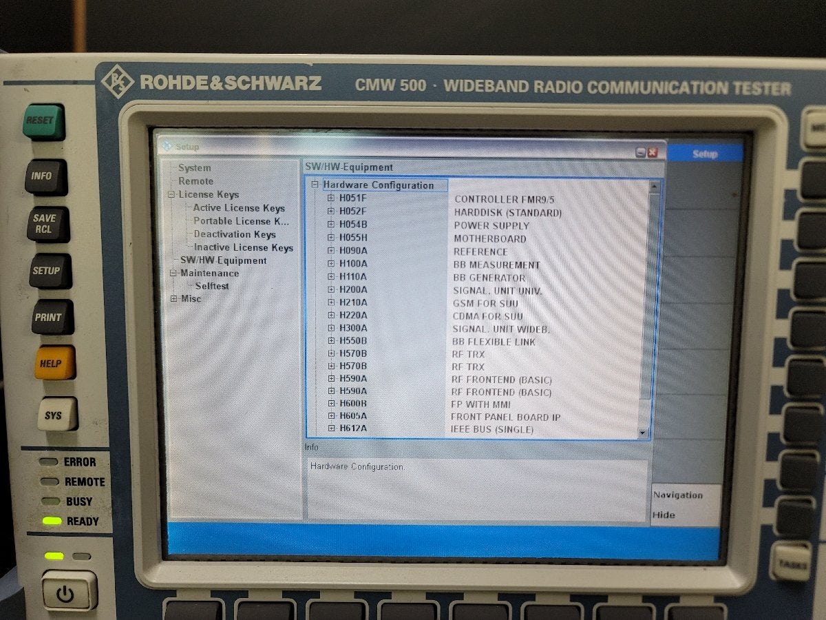 NBC R&S CMW500 Wideband Radio Communication Tester [q1211769818]