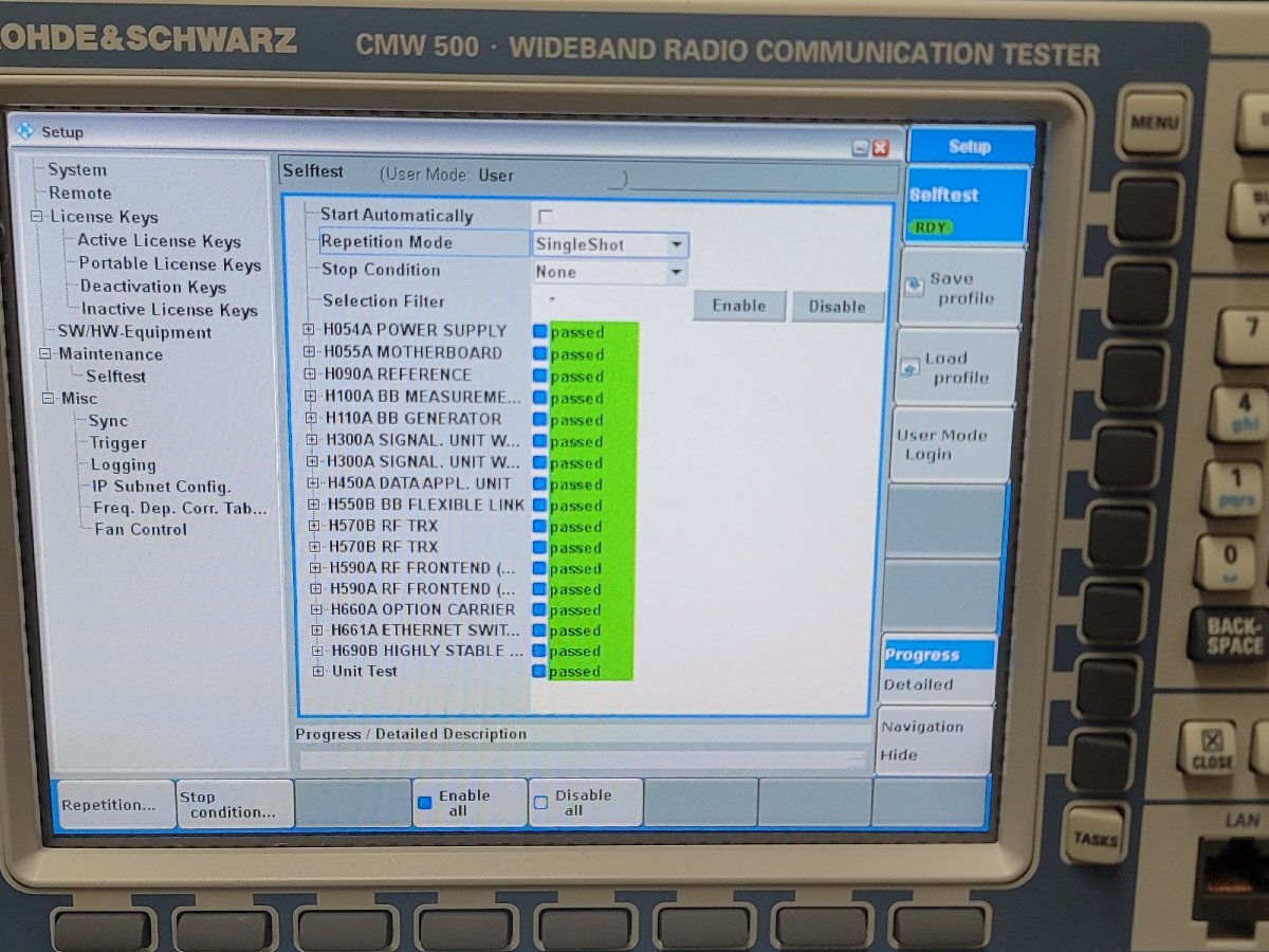 NBC R&S CMW500 Wideband Radio Communication Tester [u1211765690]