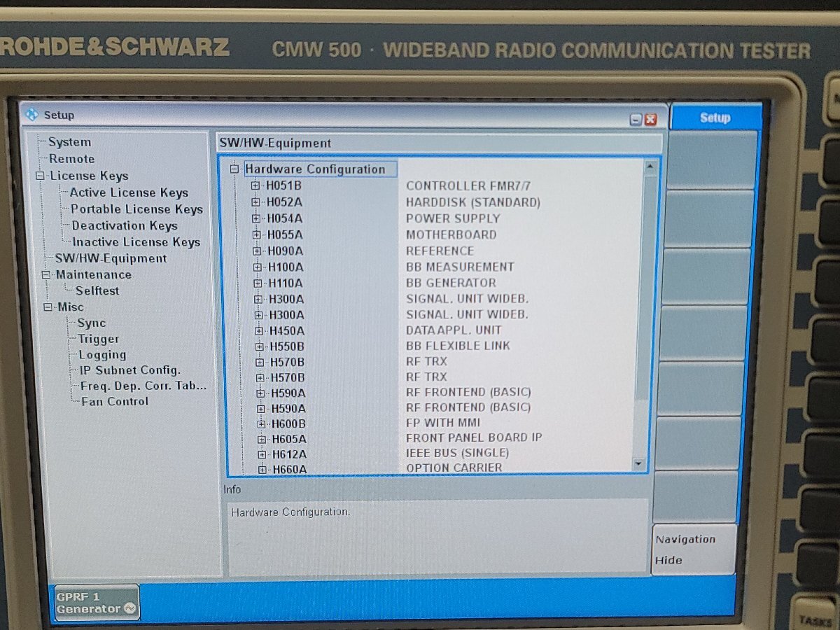 NBC R&S CMW500 Wideband Radio Communication Tester [u1211765690]