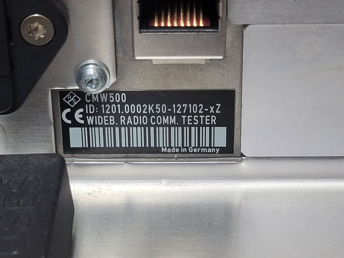 NBC R&S CMW500 Wideband Radio Communication Tester [w1211766243]