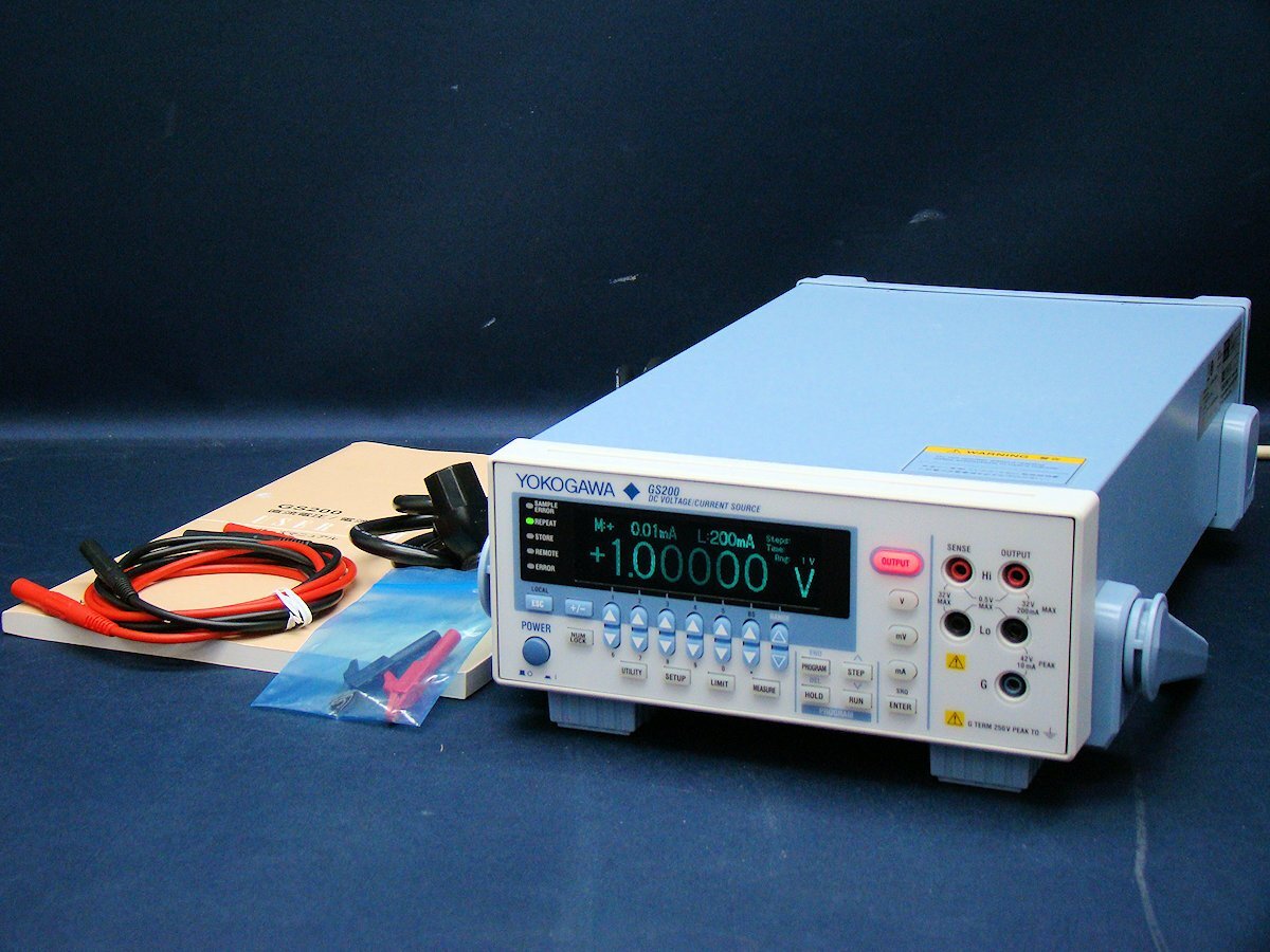 Yokogawa GS210 DC/DC Stabilized Power Supply Voltage Current Source 5.5 Digits Monitor Function [f1211767338]