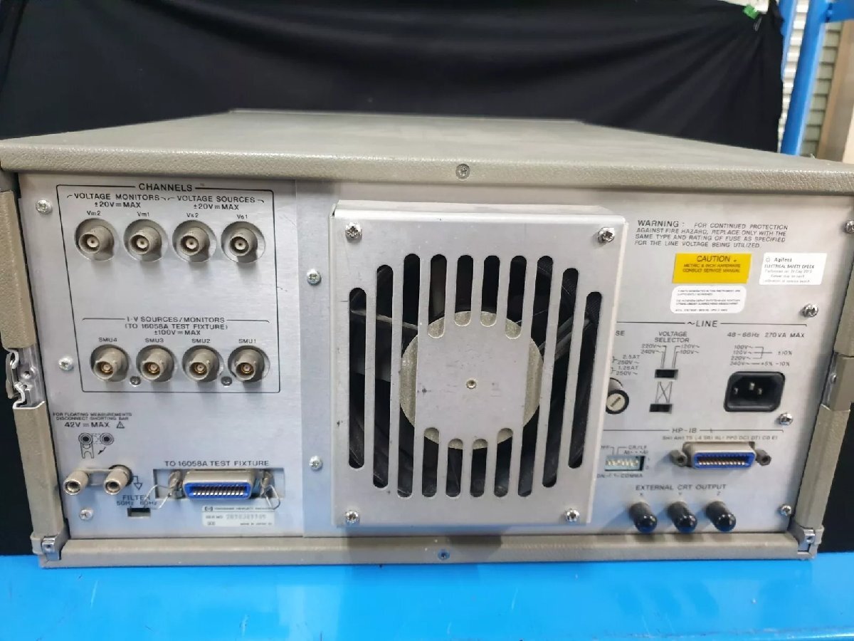 HP 4145B Semiconductor Parameter Analyzer (for parts or not working) [h1211900450]