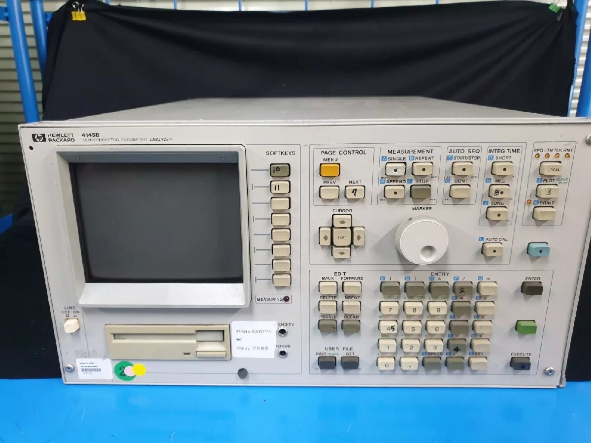 HP 4145B Semiconductor Parameter Analyzer (for parts or not working) [h1211900450]