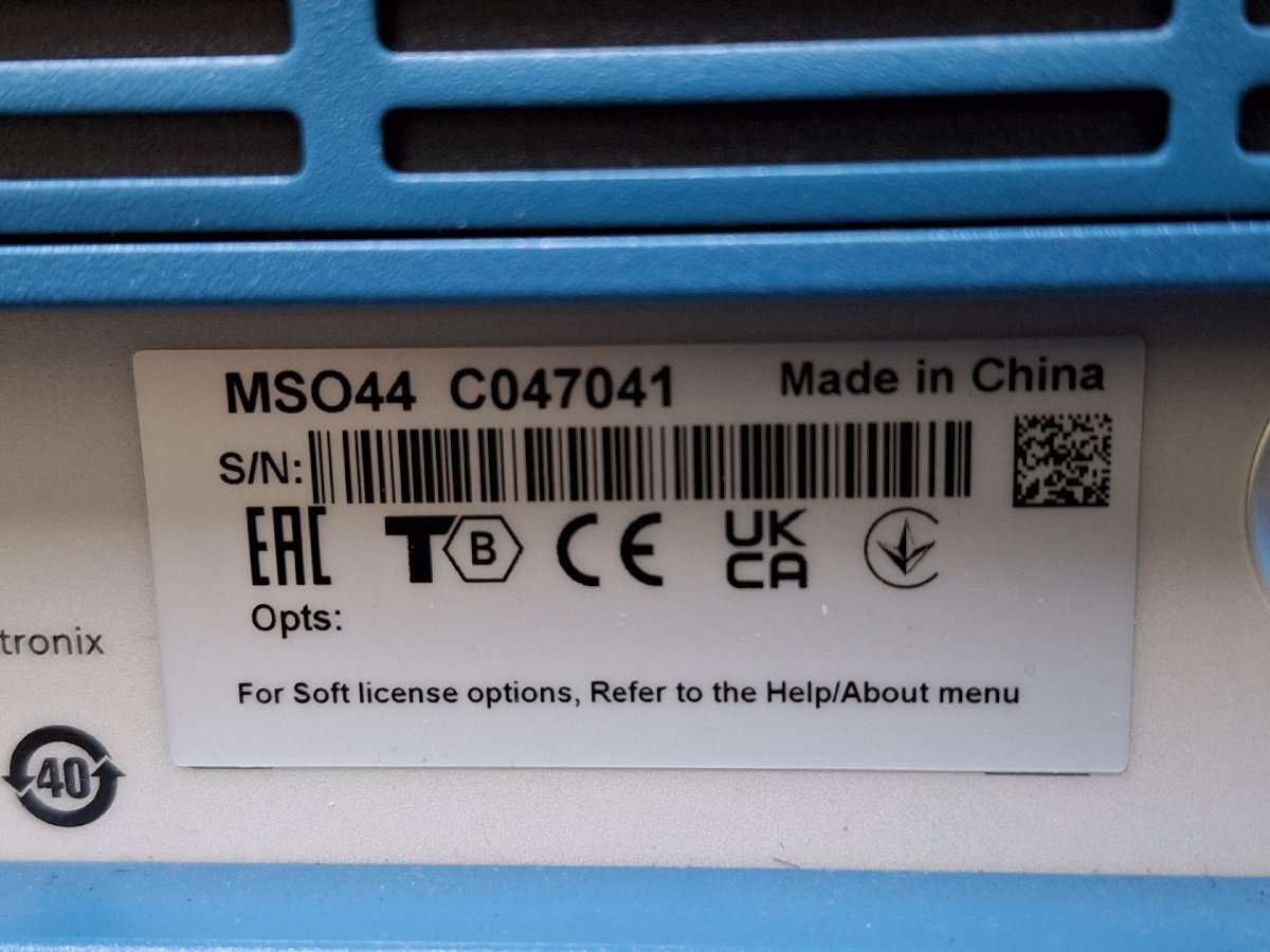 Tektronix MSO44 Mixed Signal Oscilloscope 500MHz 6.25GS/s 4CH [v1212058130]