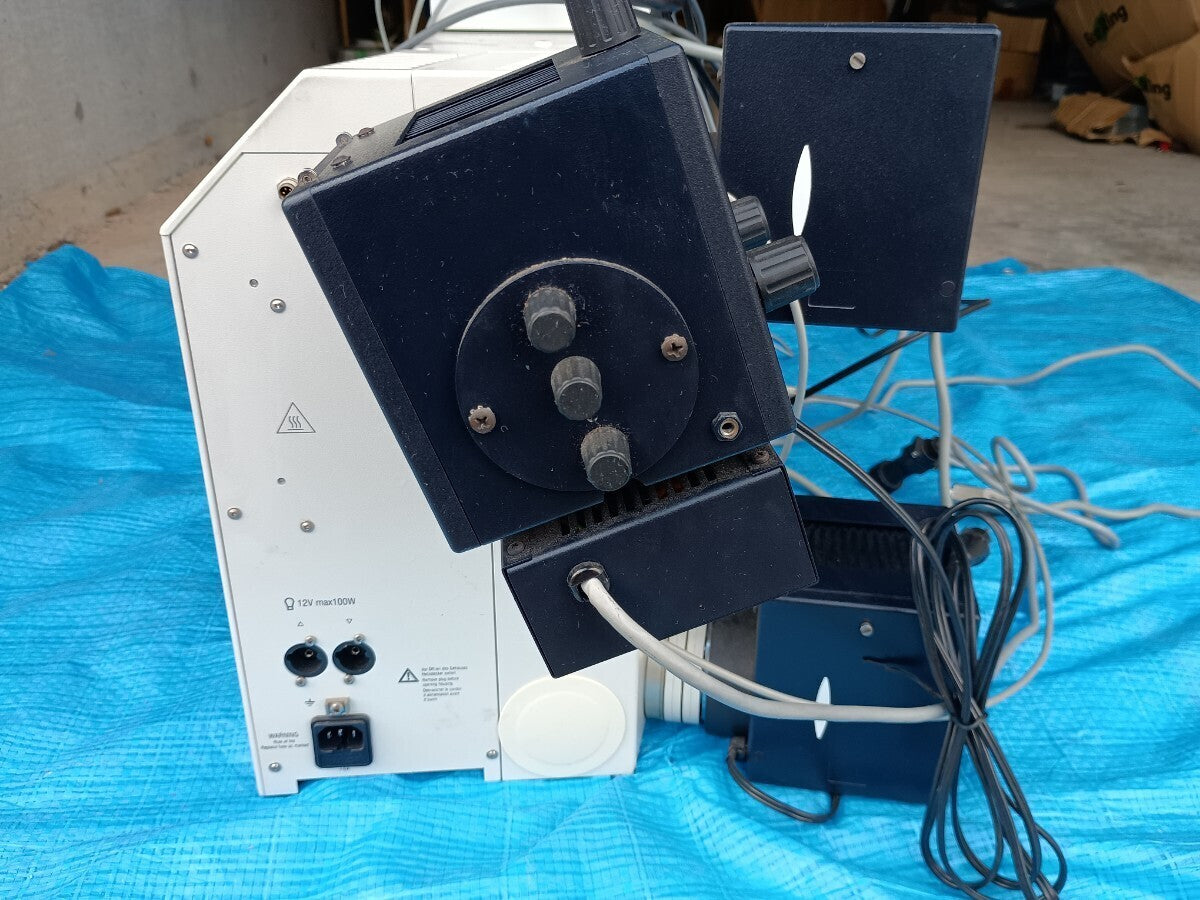 Leica Leica dmrx microscope MPV-SP spectrophotometer Mikroskople & systeme GmbH Wetzlar Type 020-525.705 Direct pickup Junk [f1212082373]